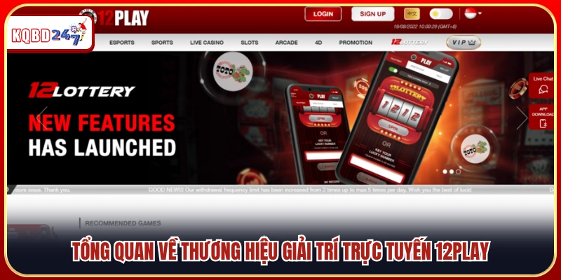 Khái quát về nền tảng giải trí trực tuyến 12Play
