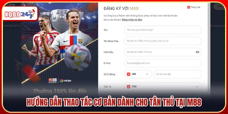 Cách sử dụng M88 cho người mới bắt đầu