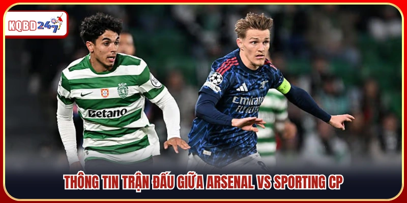 Thông tin chi tiết trận Arsenal vs Sporting CP